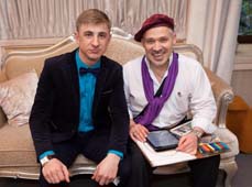 корпоратив с участием ведущего Почобута и шаржиста усадьба Ваньковичей